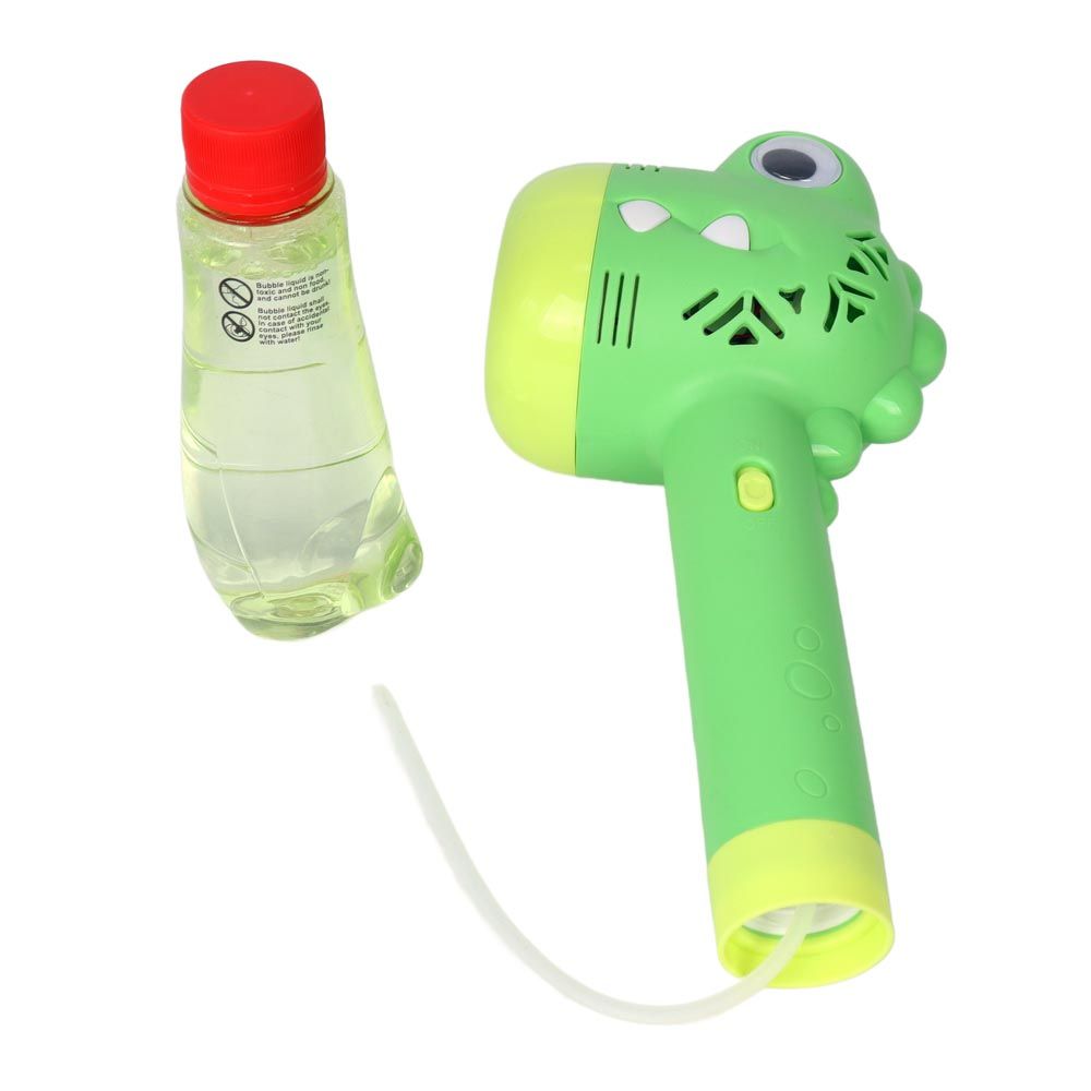 Galaxy Bubbles - Crocodile Bubble Wand With 180ml Bubble Solution