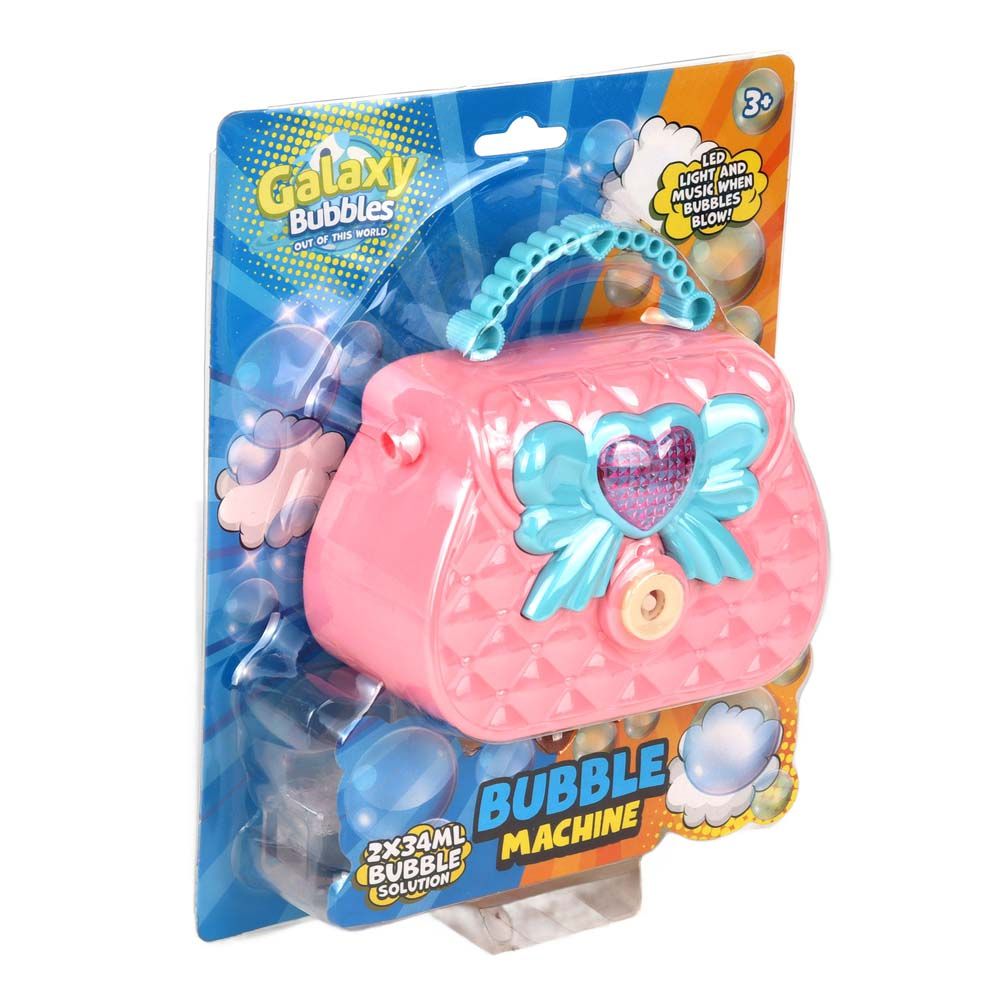 Galaxy Bubbles - Bubble Purse With 2x34ml Bubble Solution 1pc - Color May Vary