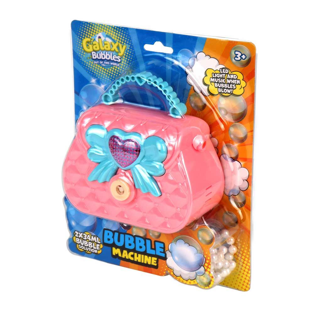 Galaxy Bubbles - Bubble Purse With 2x34ml Bubble Solution 1pc - Color May Vary