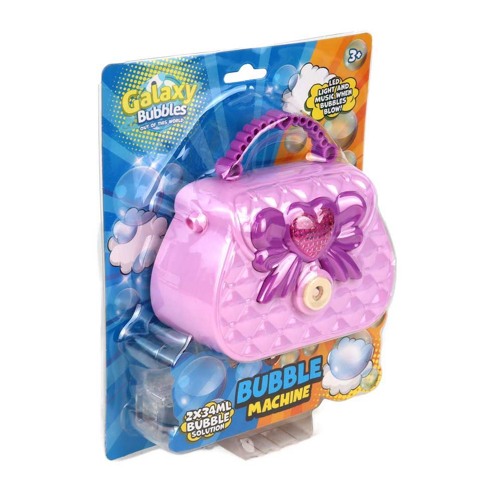 Galaxy Bubbles - Bubble Purse With 2x34ml Bubble Solution 1pc - Color May Vary