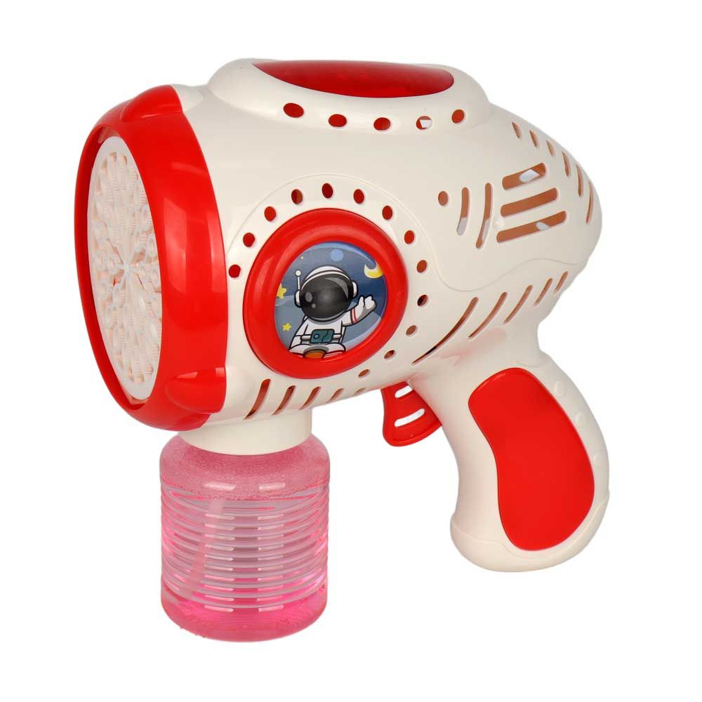 Galaxy Bubbles - Space Bubble Blaster Gun With 30 Blowers 1pc - Color May Vary