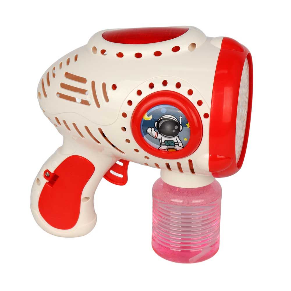 Galaxy Bubbles - Space Bubble Blaster Gun With 30 Blowers 1pc - Color May Vary