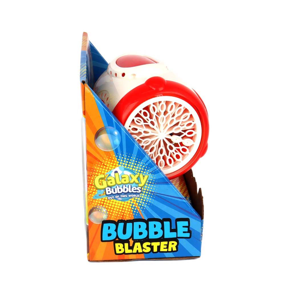 Galaxy Bubbles - Space Bubble Blaster Gun With 30 Blowers 1pc - Color May Vary