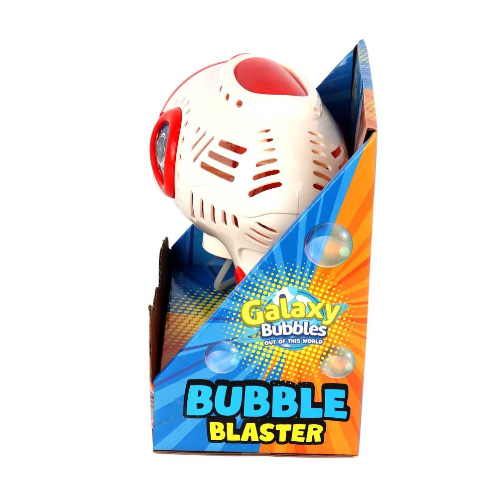 Galaxy Bubbles - Space Bubble Blaster Gun With 30 Blowers 1pc - Color May Vary