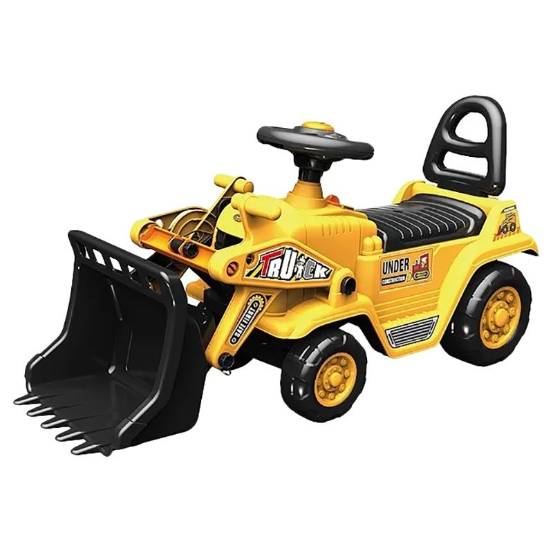 Mini Panda - Bulldoze Buddy Ride-On Car - Yellow