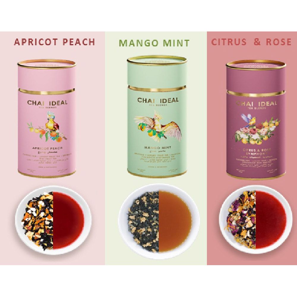 Chai Ideal - Fruit Tea Gift Set - 3 Pcs