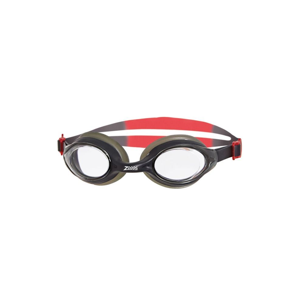 Zoggs - Unisex Bondi Clear Swimming Goggles - Smoke Red