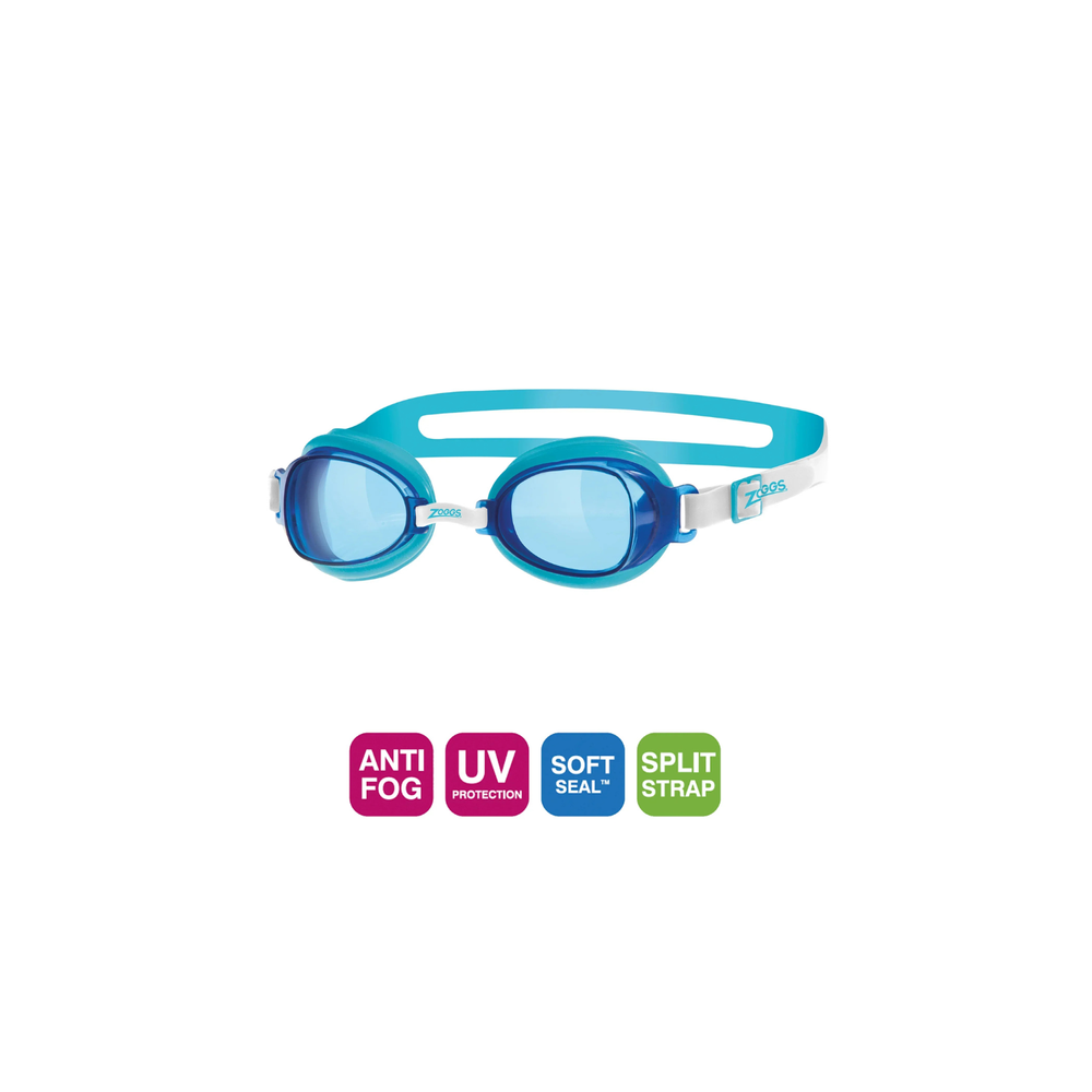 Zoggs - Otter Clear Tinted Swimming Goggles - Aqua Blue