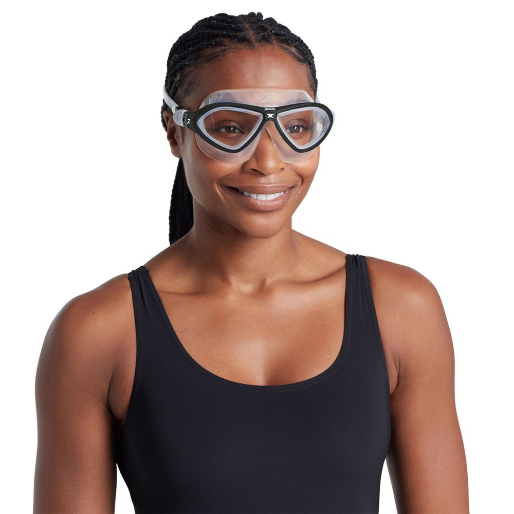 Zoggs - Horizon Flex Mask Clear Swimming Goggles - Black