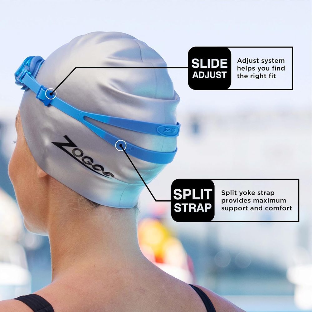 Zoggs - Endura Max Clear Swimming Goggles - Blue