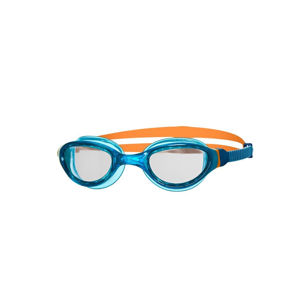 Zoggs - Phantom 2.0 Junior Clear Swimming Goggles - Blue/Orange