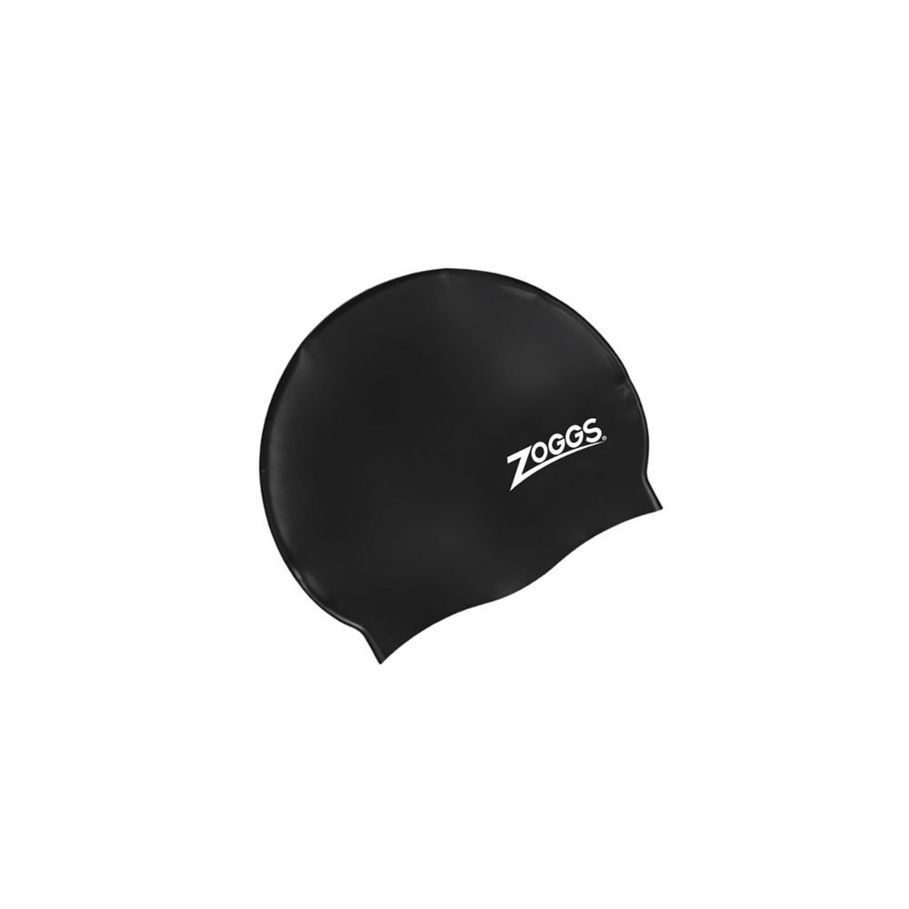 Zoggs - Silicone Swimming Cap - Black