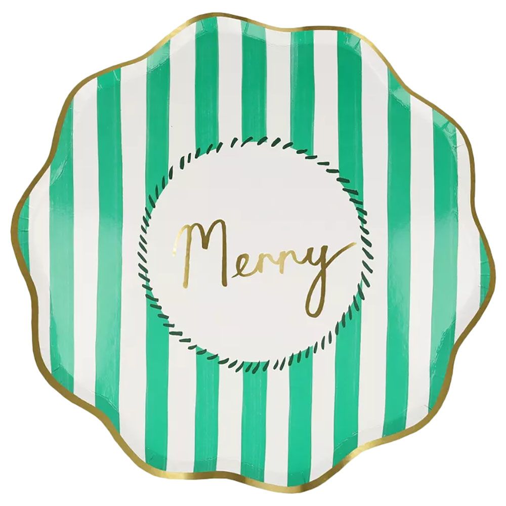 Meri Meri - Striped Side Plates - 8pcs