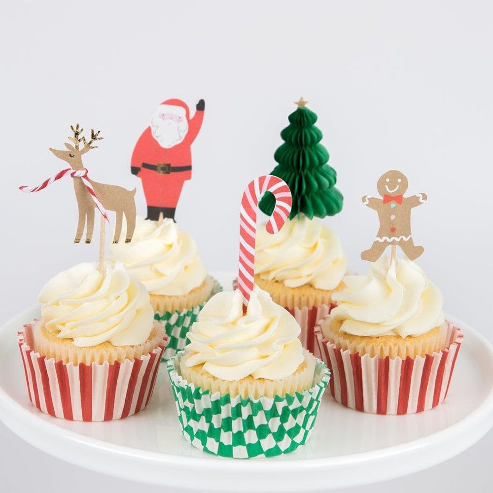 Meri Meri - Festive House Cupcake Kit - 24pcs