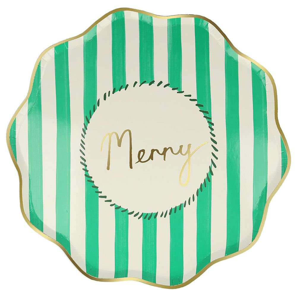 Meri Meri - Striped Dinner Plates - 8pcs