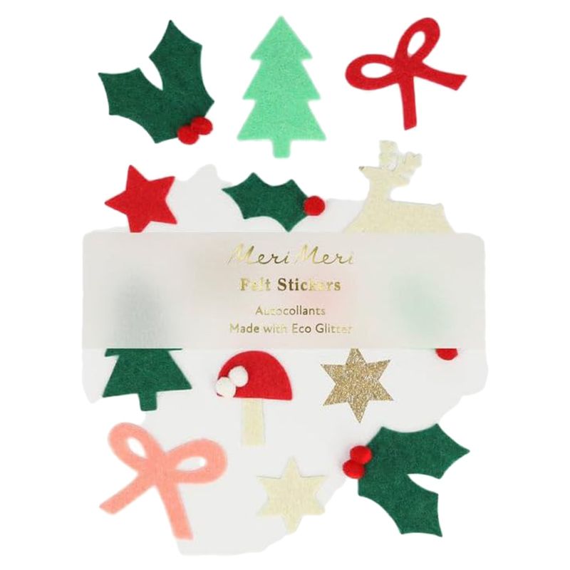 Meri Meri - Felt Christmas Icon Stickers