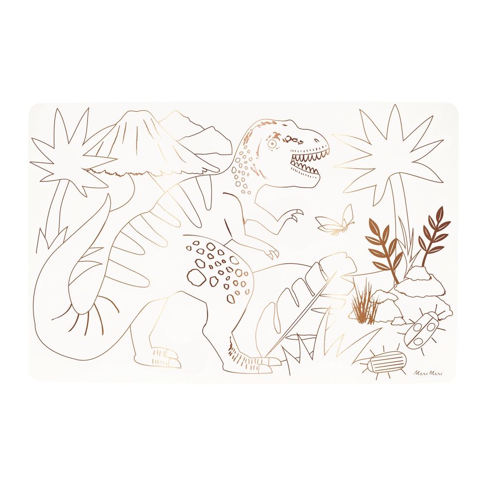 Meri Meri - Dinosaurs Colouring Placemats