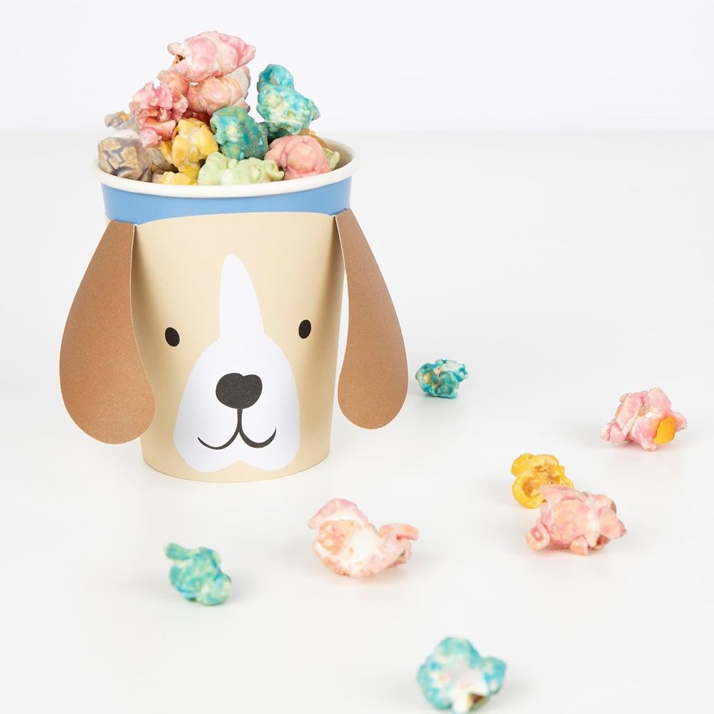 Meri Meri - Puppy 3D Paper Cups - 8pcs