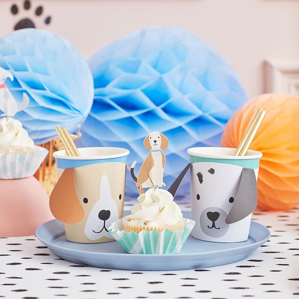 Meri Meri - Puppy 3D Paper Cups - 8pcs