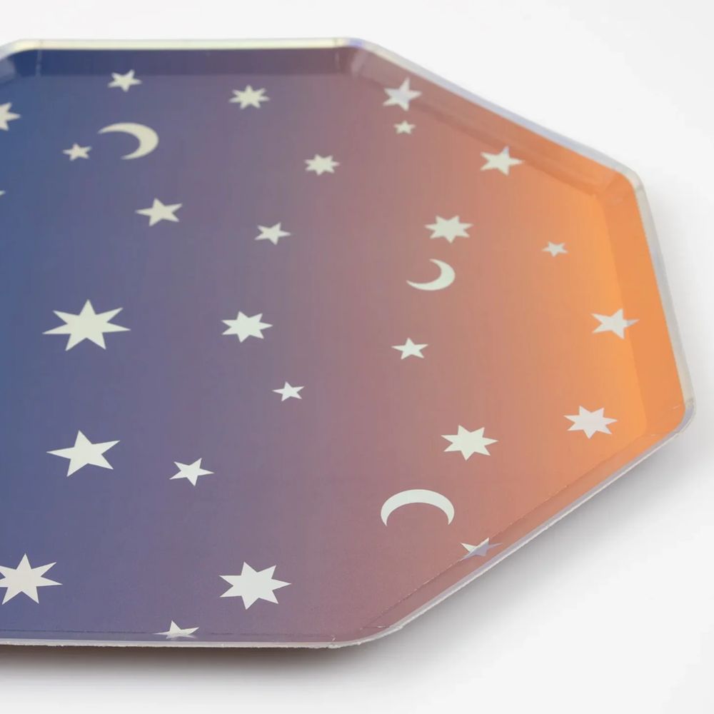 Meri Meri - Making Magic Star Dinner Plates - Pack of 8