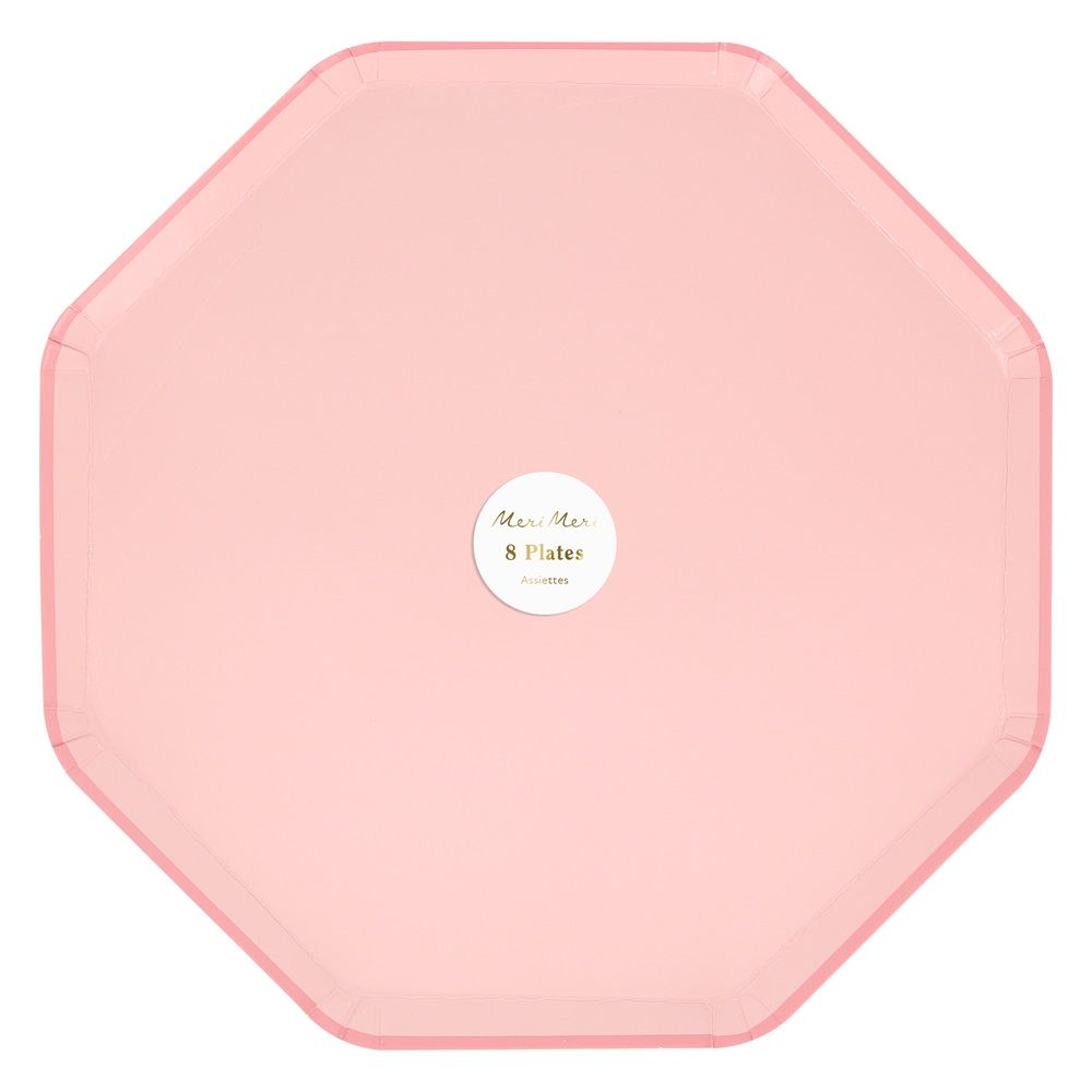 Meri Meri - Cotton Candy Pink Dinner Plates