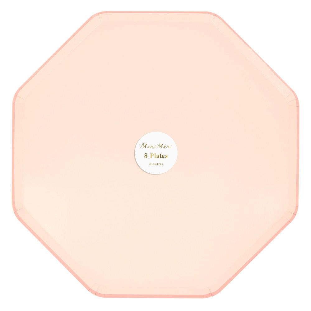 Meri Meri - Ballet Slipper Pink Dinner Plates