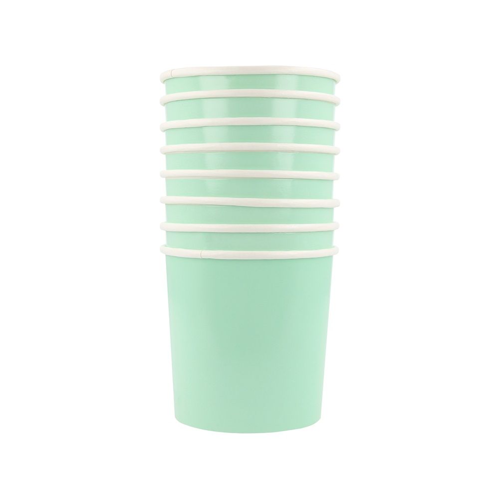 Meri Meri - Tumbler Cups - Sea Foam Green - Pack of 8