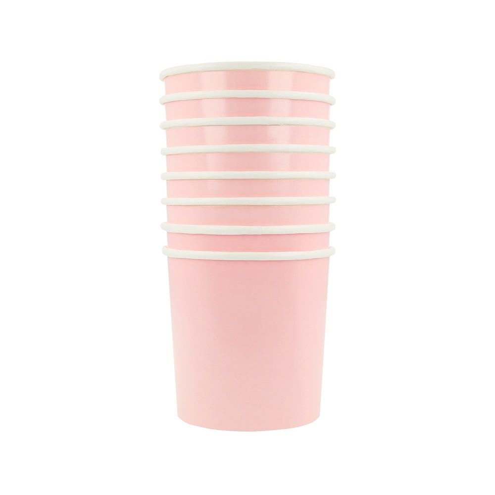 Meri Meri - Tumbler Cups - Cotton Candy Pink - Pack of 8