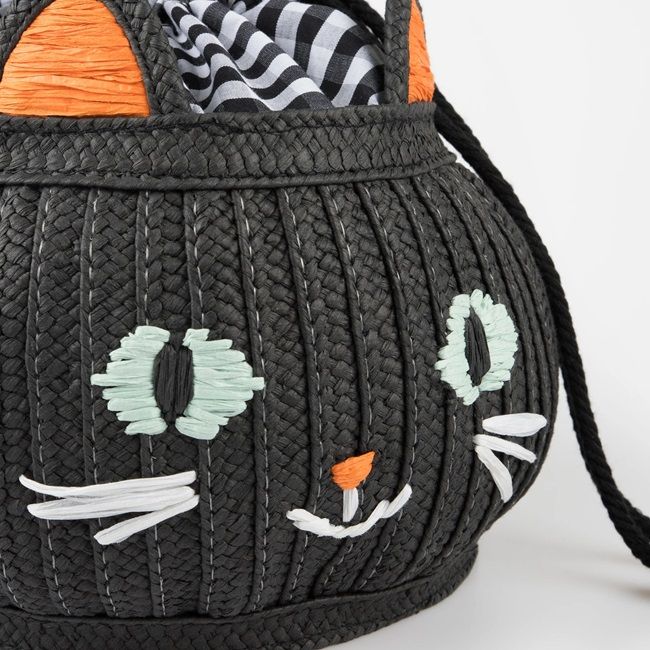 Meri Meri - Trick Or Treat Cat Basket Bag