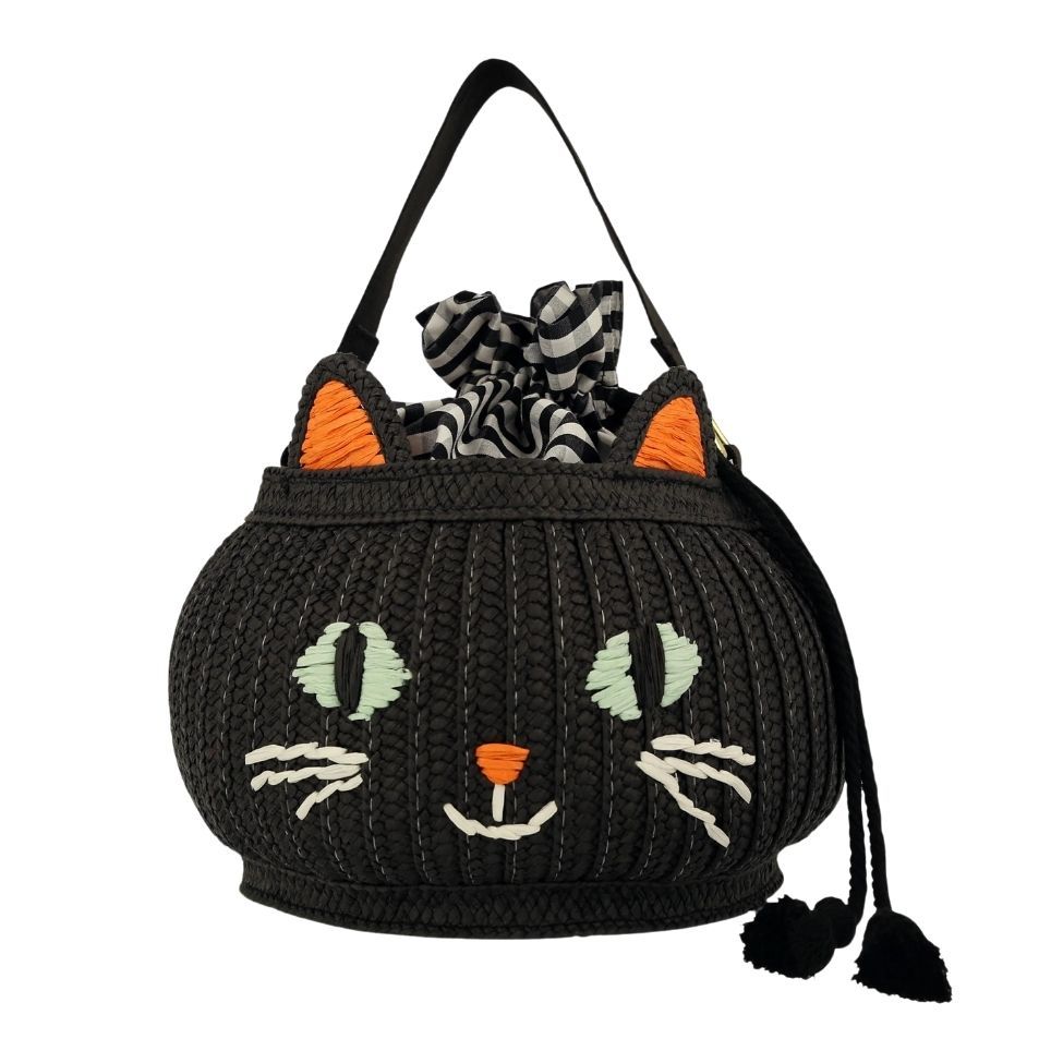 Meri Meri - Trick Or Treat Cat Basket Bag