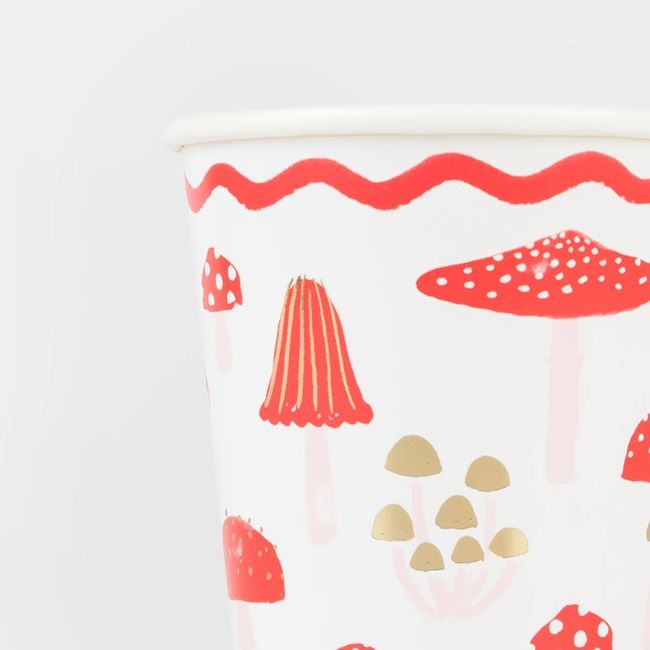 Meri Meri - Merry Mushroom Cups Pack Of 8