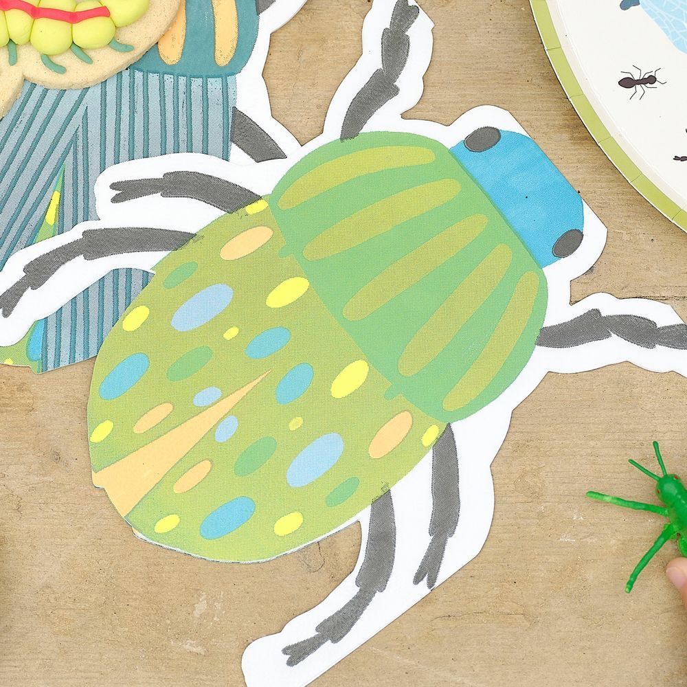 Ginger Ray - Bug Party Paper Napkins