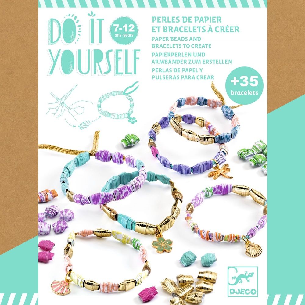 Djeco - Do It Yourself Craft Kit - Stylish Bracelets