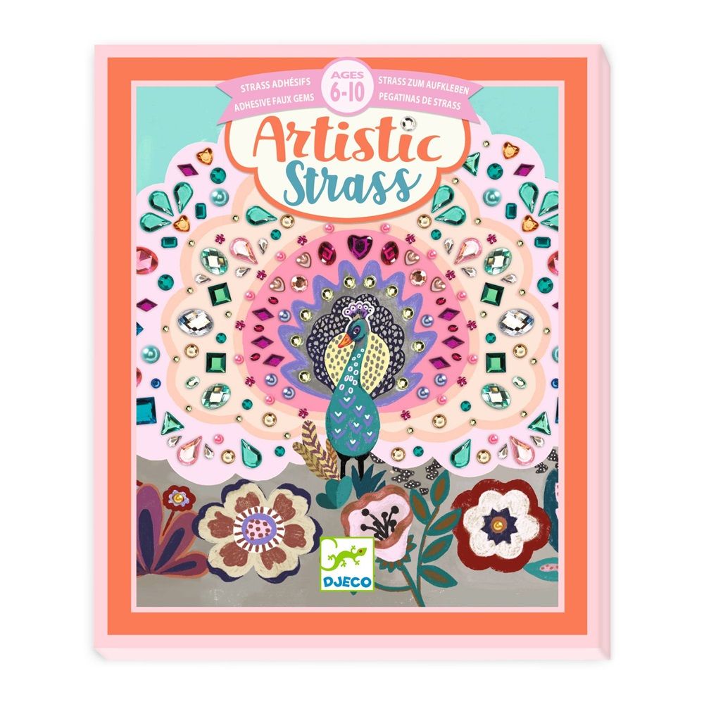 Djeco - Artistic Strass Craft Kit - Wild Beauty