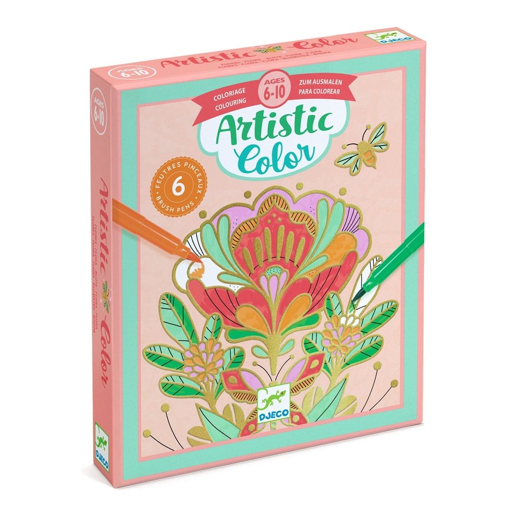 Djeco - Artistic Colour Craft Kit - Flora