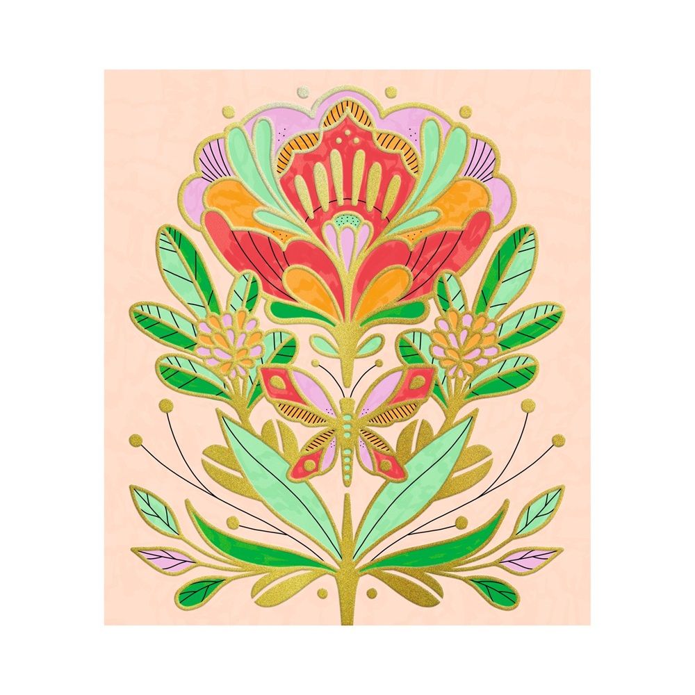 Djeco - Artistic Colour Craft Kit - Flora