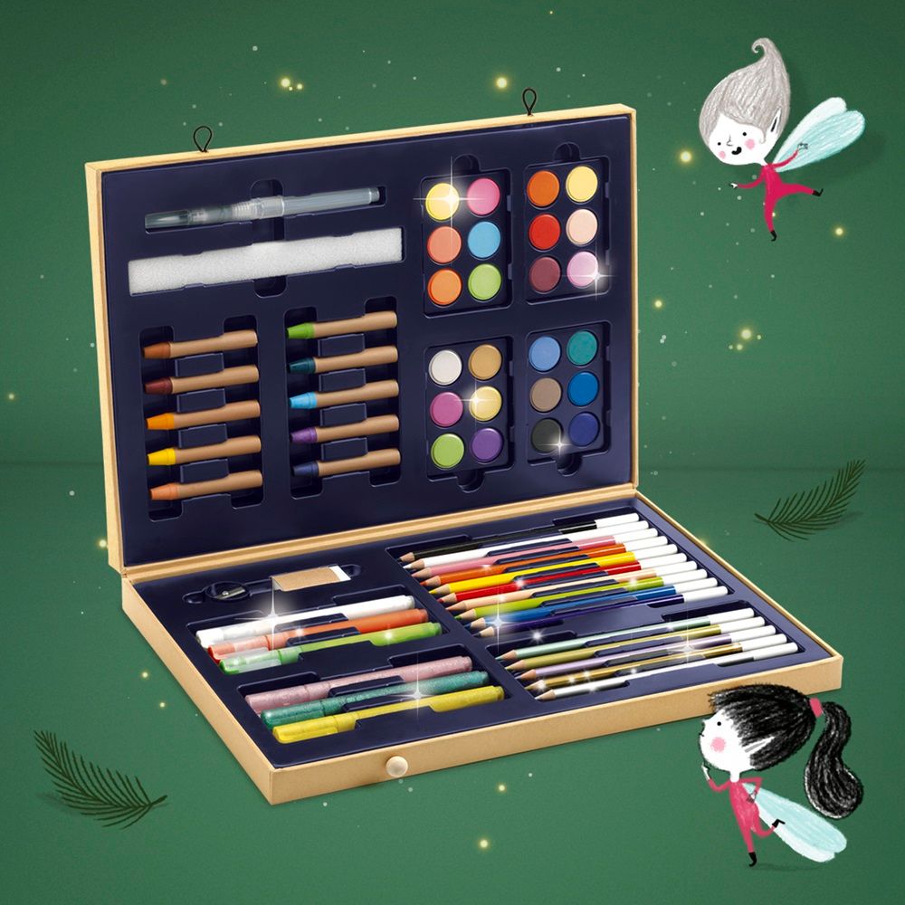 Djeco - Sparkling Box Of Colours Kit