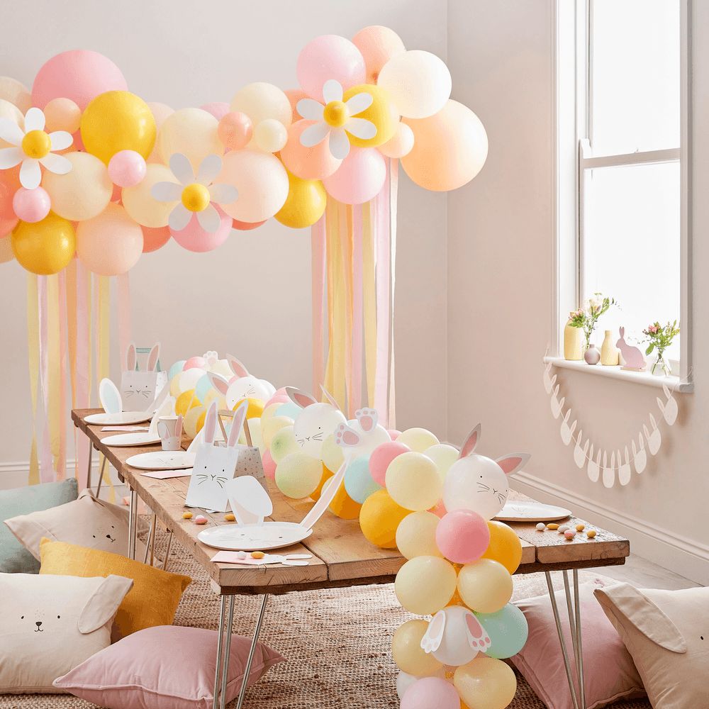 Ginger Ray - Pastel & Daisy Balloon Arch Kit