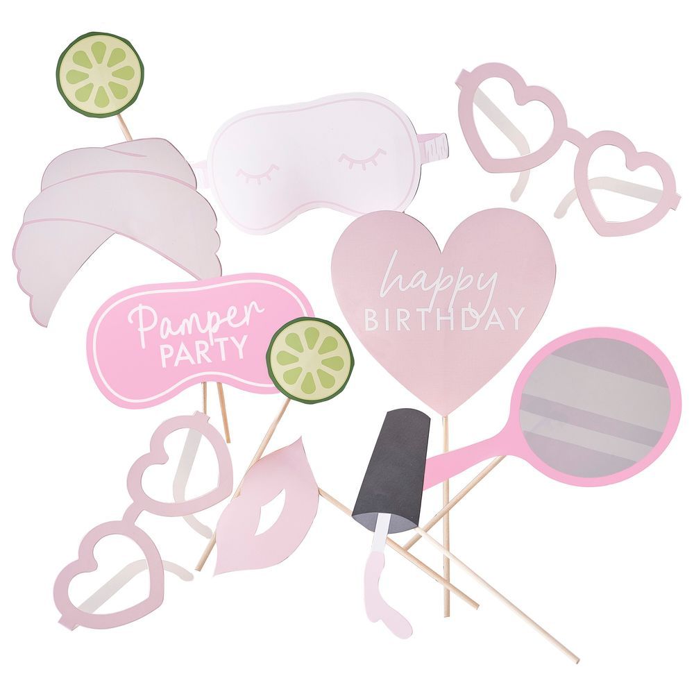 Ginger Ray - Pamper Party Photo Booth Props