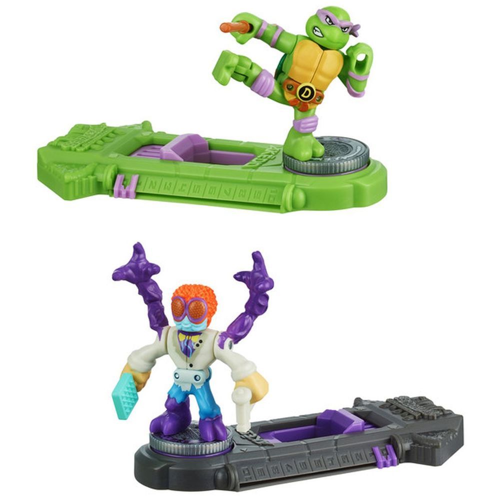 Akedo - TMNT S1 Donatello vs Baxter Stockman Figure - 2pcs