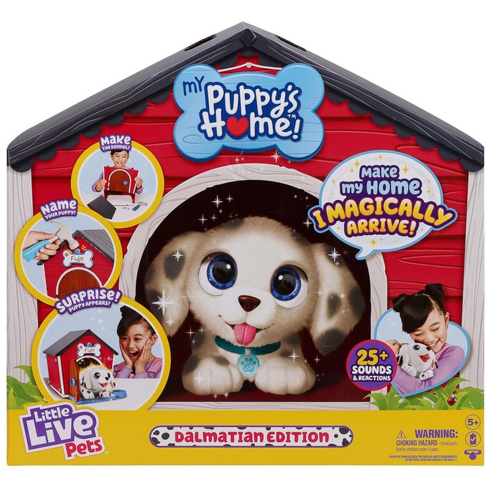 Little Live Pets - Flat Puppy Dalmantian - Heart/Paw Excl