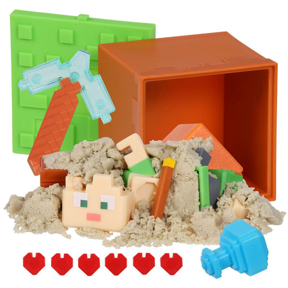 Minecraft - Overworld Mine And Craft Character Treasure Hunt Kit