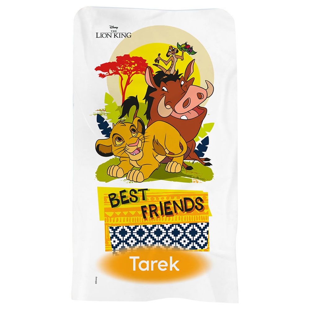 Essmak - Personalised Disney Lion King Best Friends Beach Towel