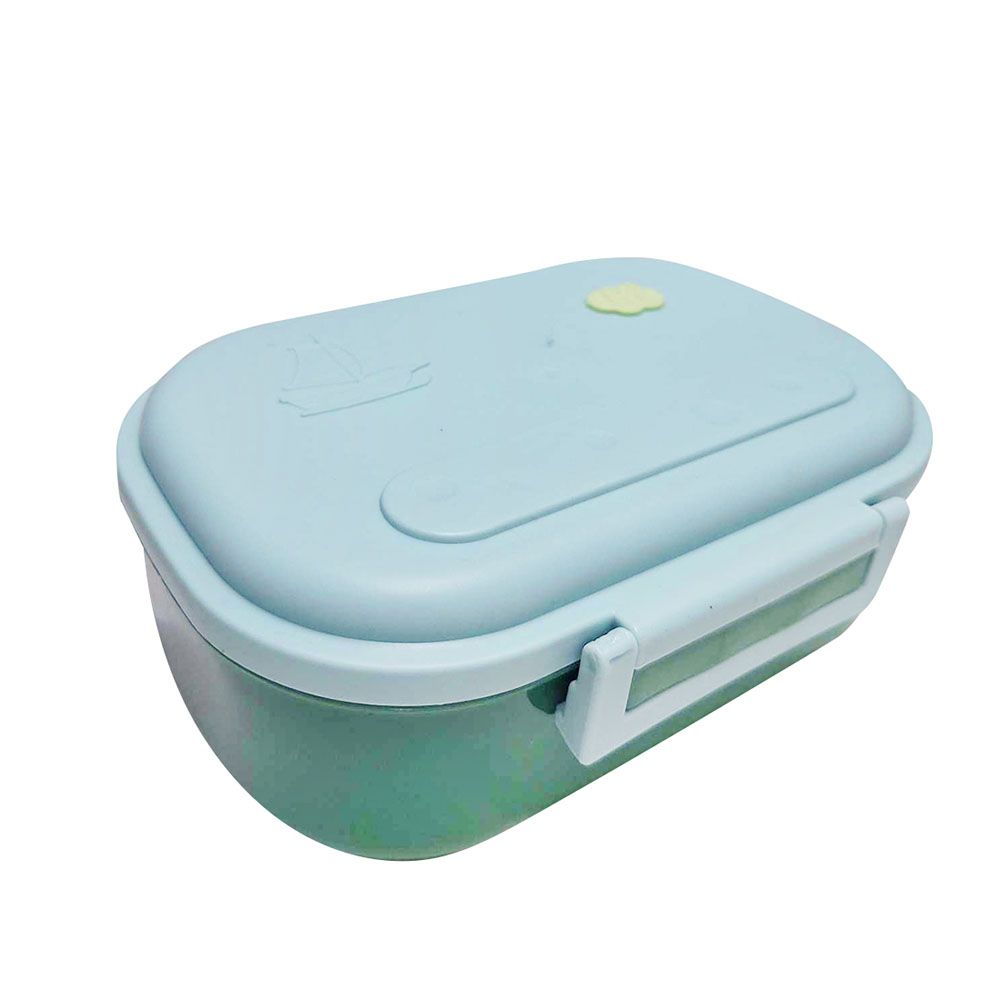 Star Babies - 2 Compartment Lunch Box With Spoon - Green