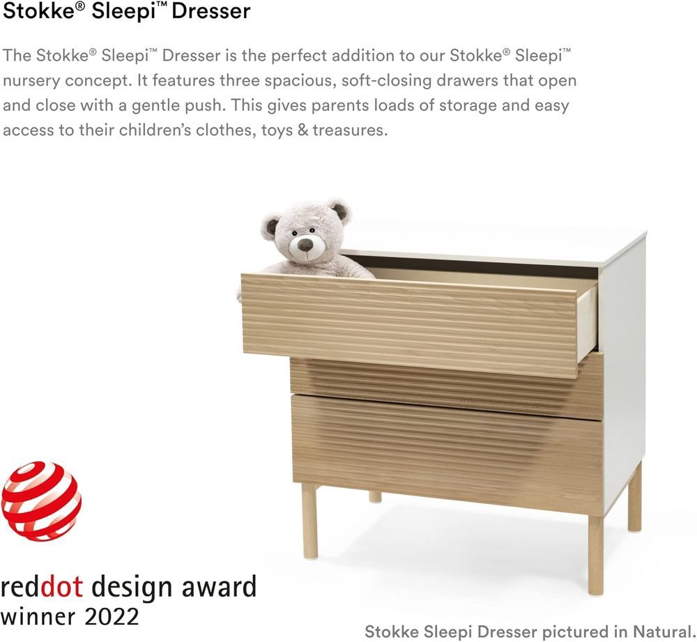 Stokke - 2-In-1 Sleepi Dresser - White