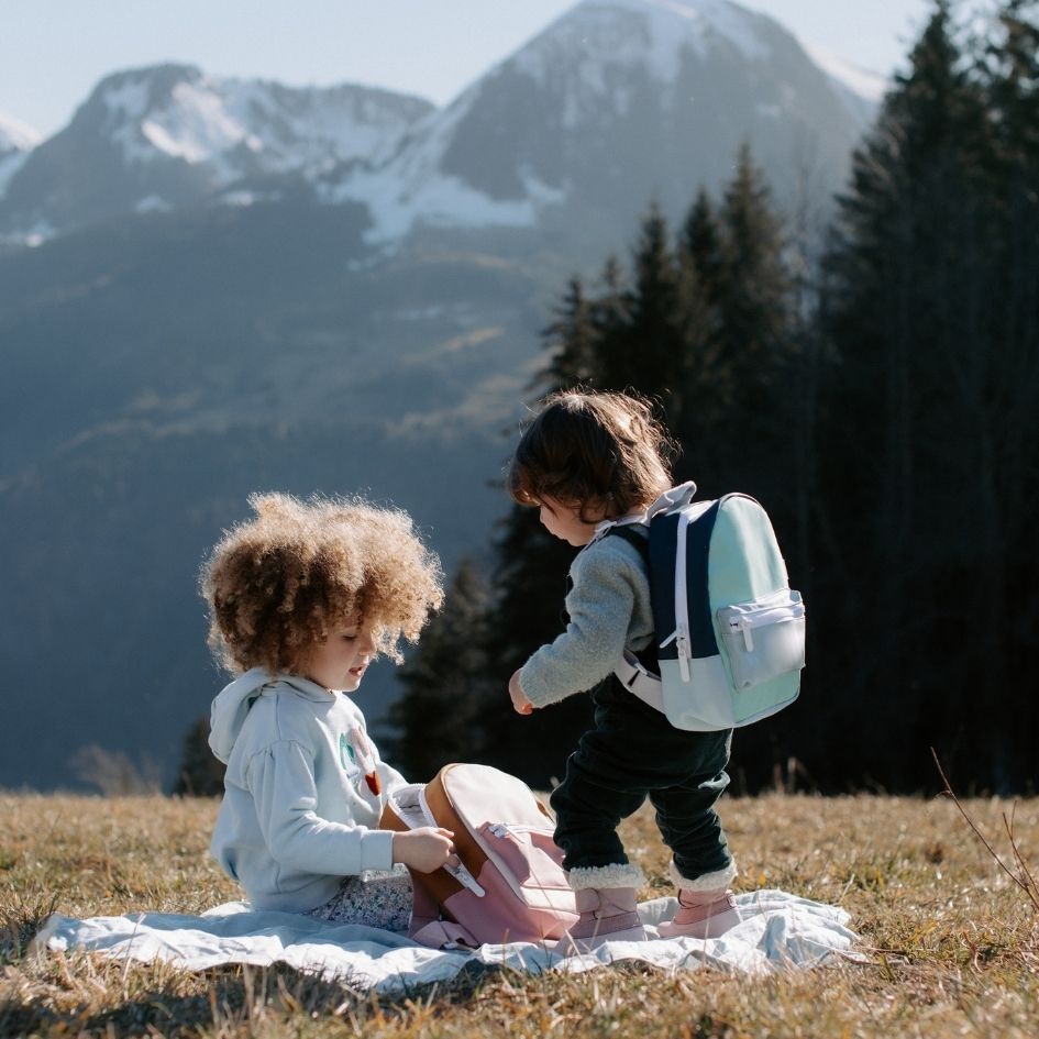 Beaba - Faro Baby Backpack - Matcha Latte