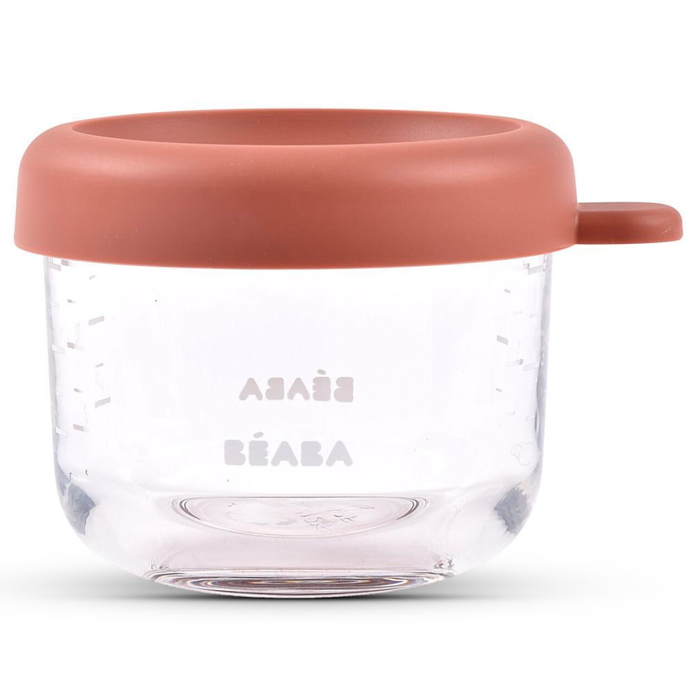 Beaba - Glass Baby Food Jar - Terracotta - 150ml