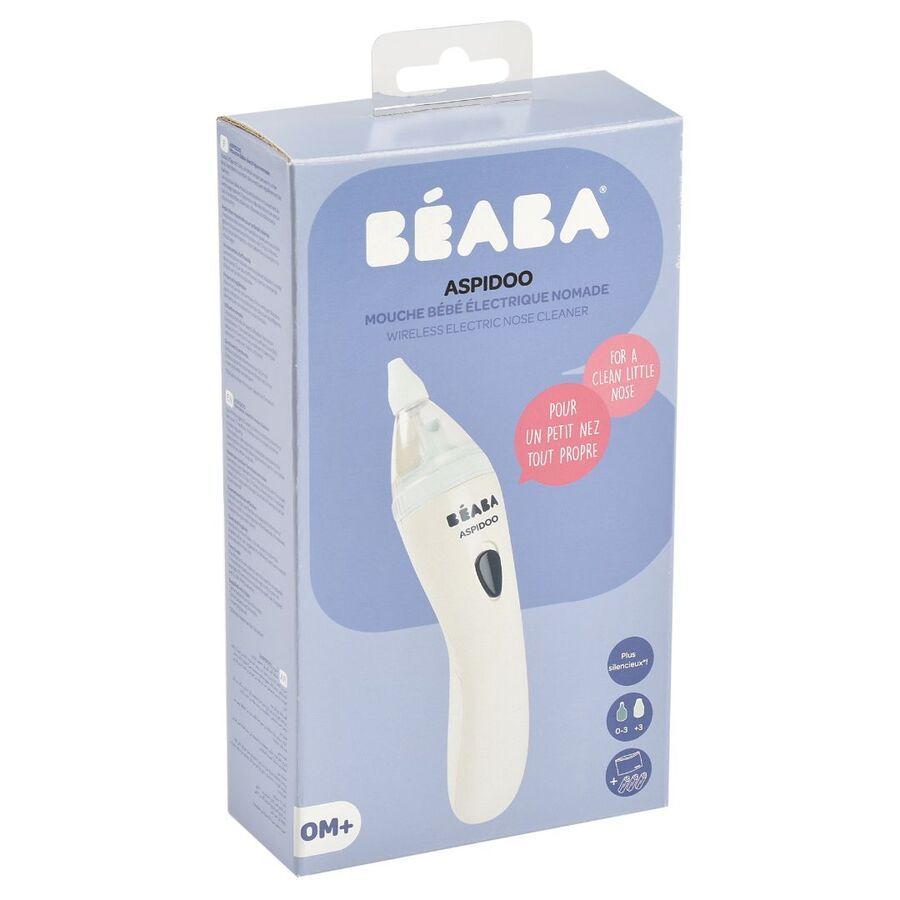 Beaba - Aspidoo Nasal Electric Aspirator - White