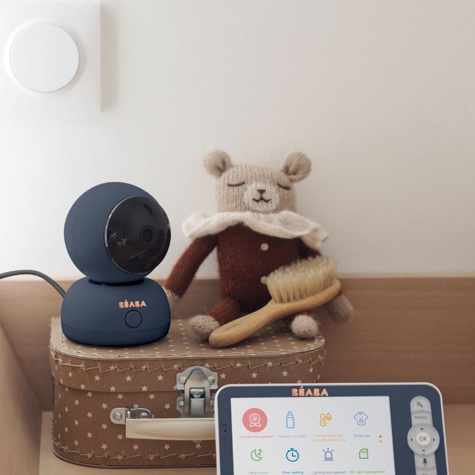 Beaba - Video Zen Premium Baby Monitor - Night Blue