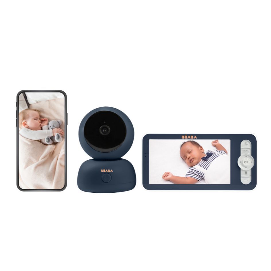 Beaba - Video Zen Premium Baby Monitor - Night Blue